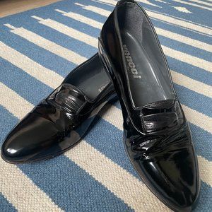 Vero Cuoio Vencci Patent Leather Tuxedo Shoes Mens 10.5